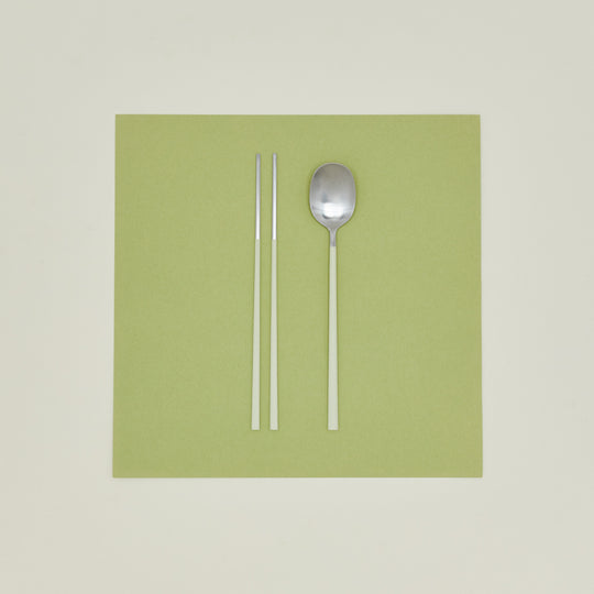 Spoon + Chopsticks Set - Mint Green
