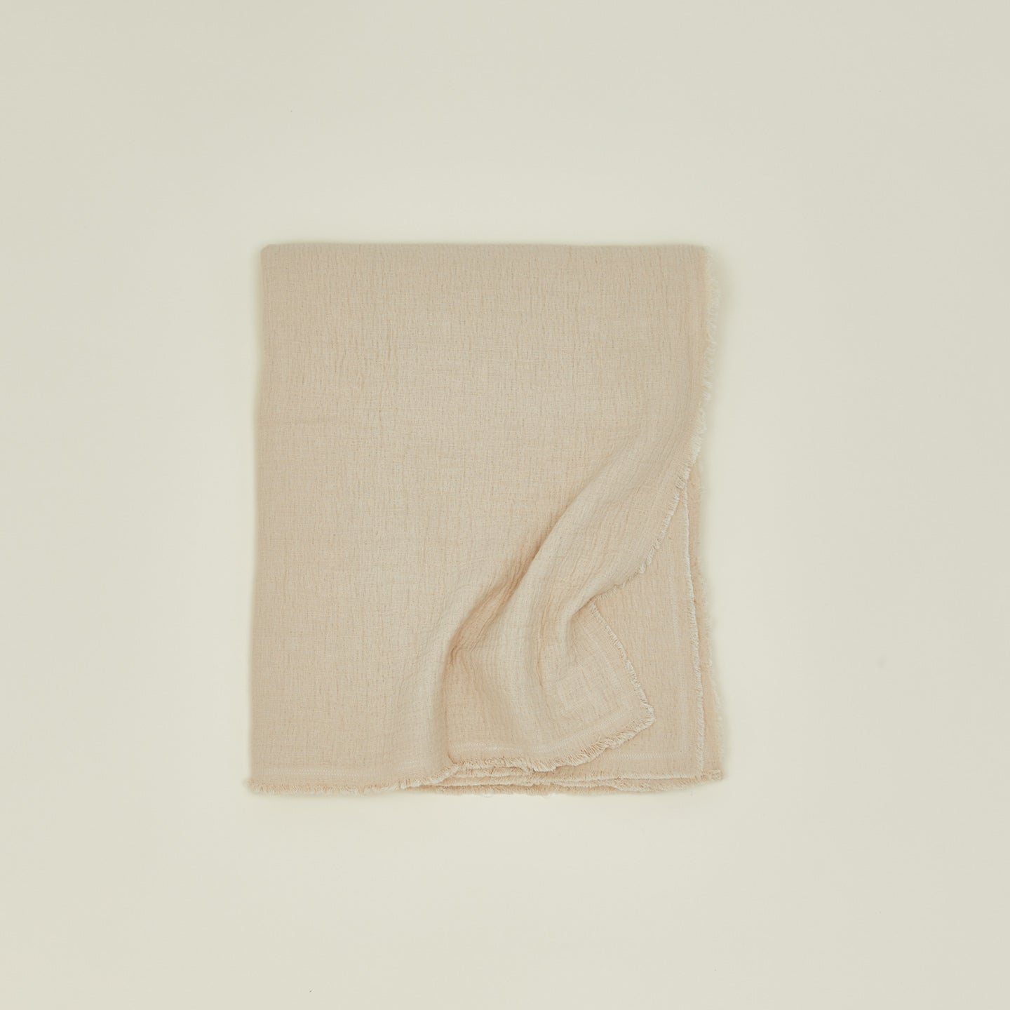 Folded malabar throw