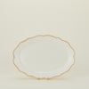 Ogee Edge Oval Platter - Latte