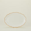 Ogee edge oval platter