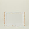 Ogee Edge Rectanglular Platter - Latte