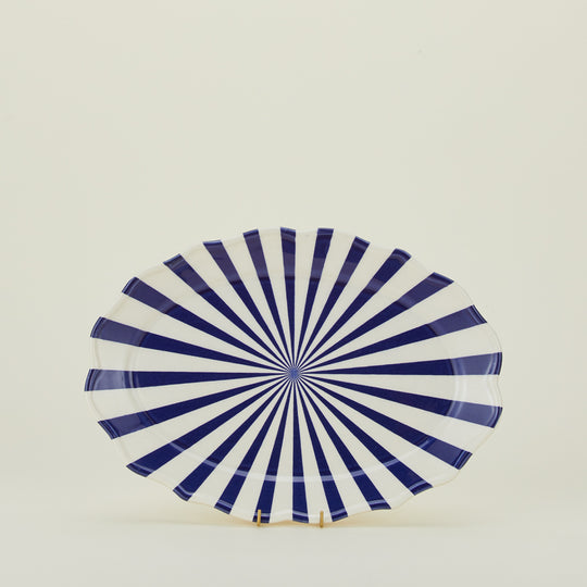 Starburst Oval Platter