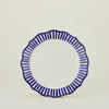 Striped Edge Round Platter