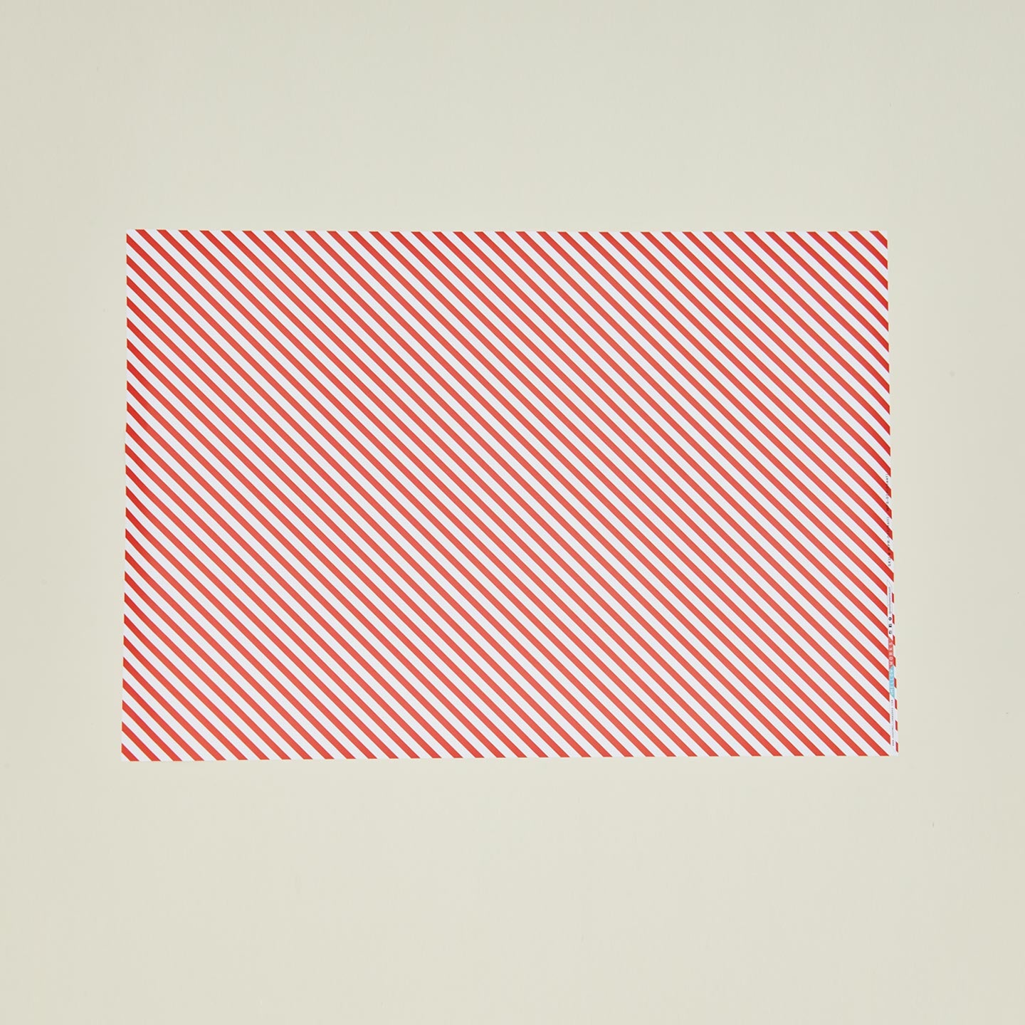 Striped wrapping paper