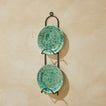 Wall Mounted Double Plate Holder with splatter ware plates. 