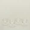 Optic Coupe, Set of 4 - Clear