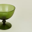 Close up view of optic goblet in olive
