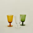 Optic goblet in various colors