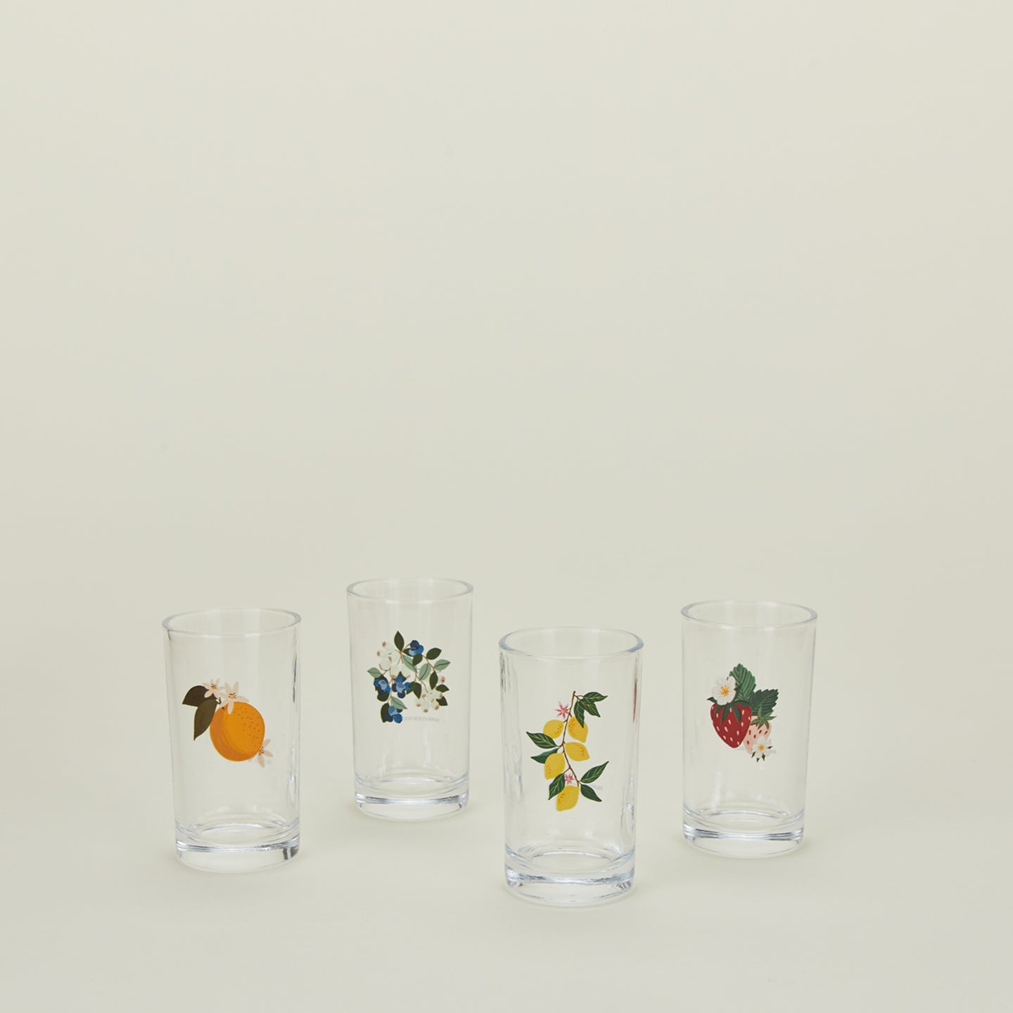 Juice glasses, set of 4