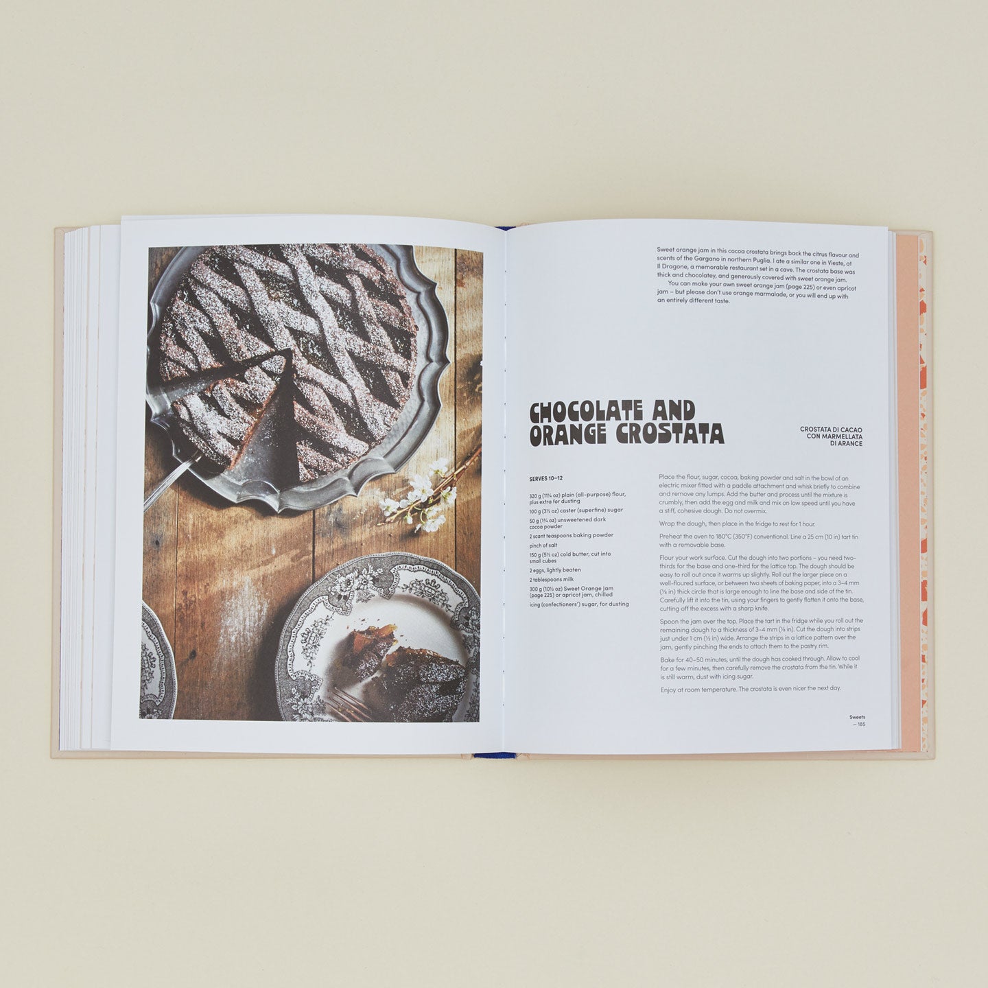 Adriatico cookbook open