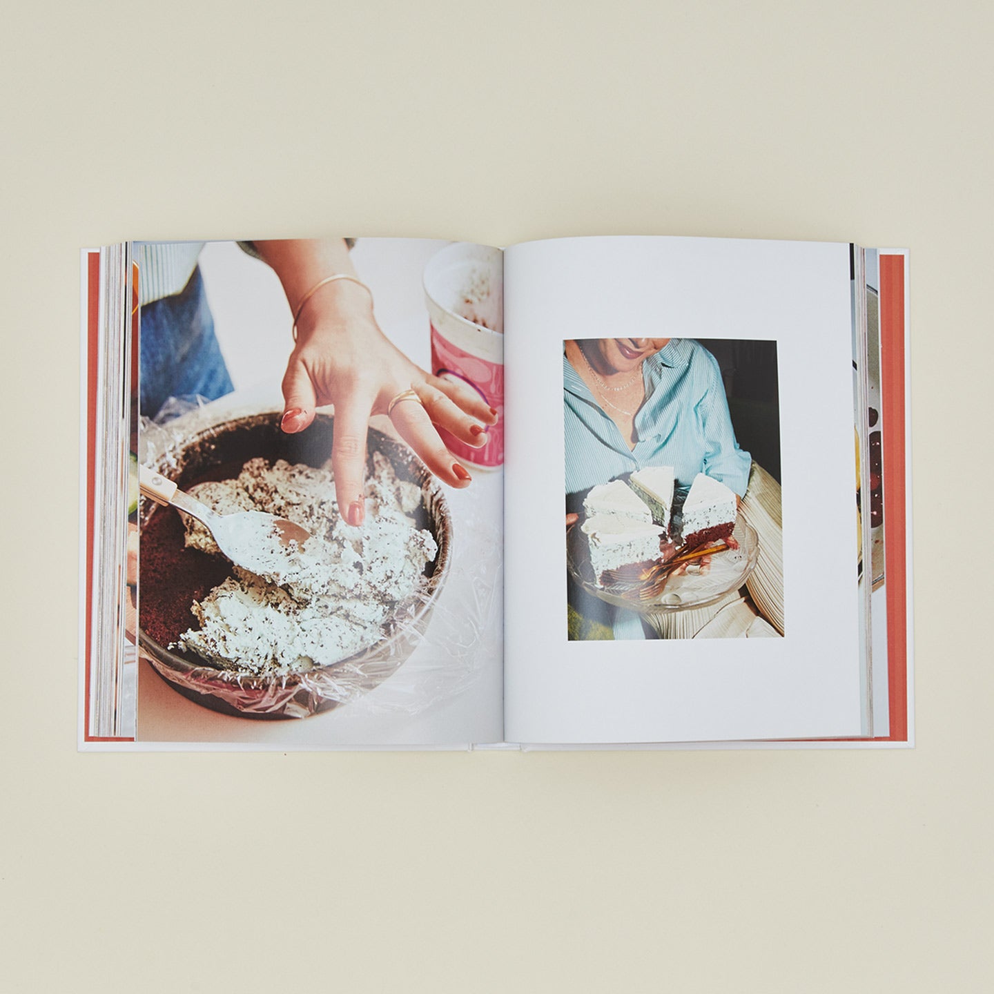 Sweet Enough cookbook open