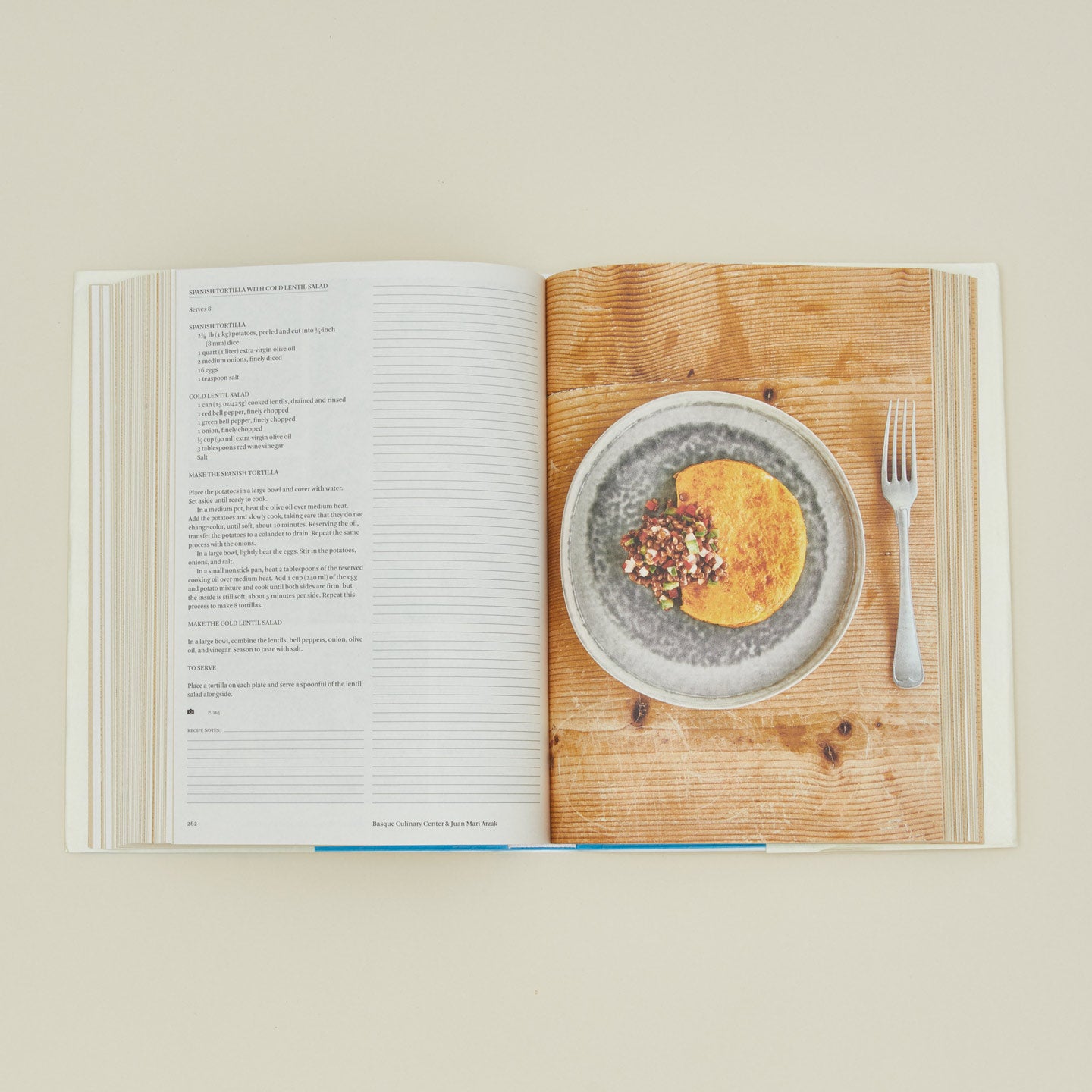 Bread is Gold Cookbook open