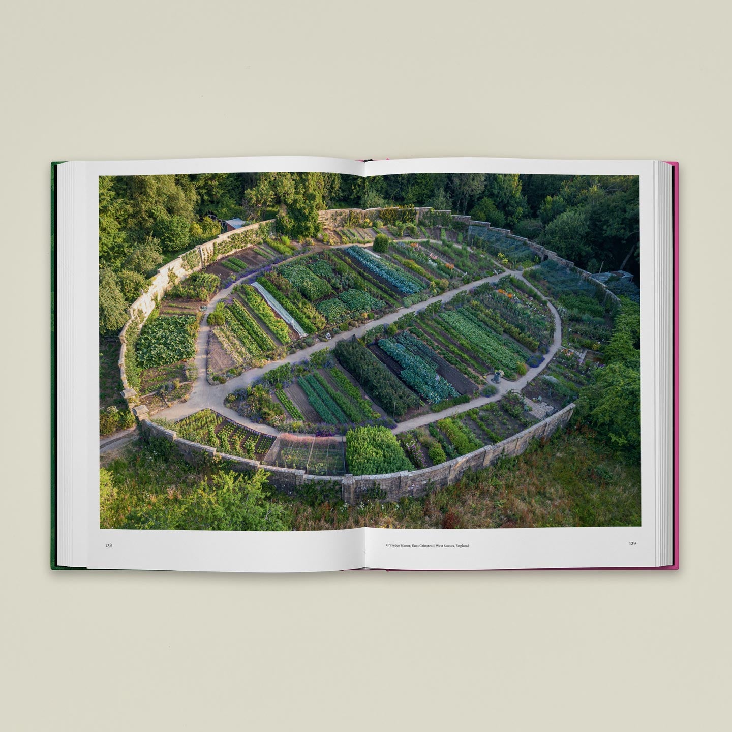 The Kitchen Garden book open
