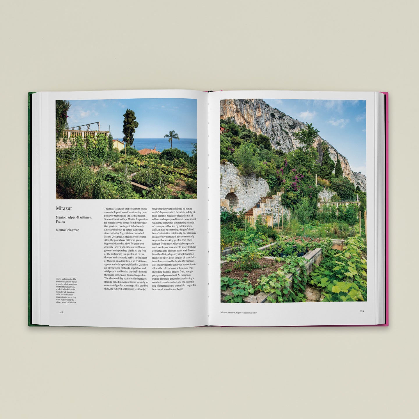 The Kitchen Garden book open