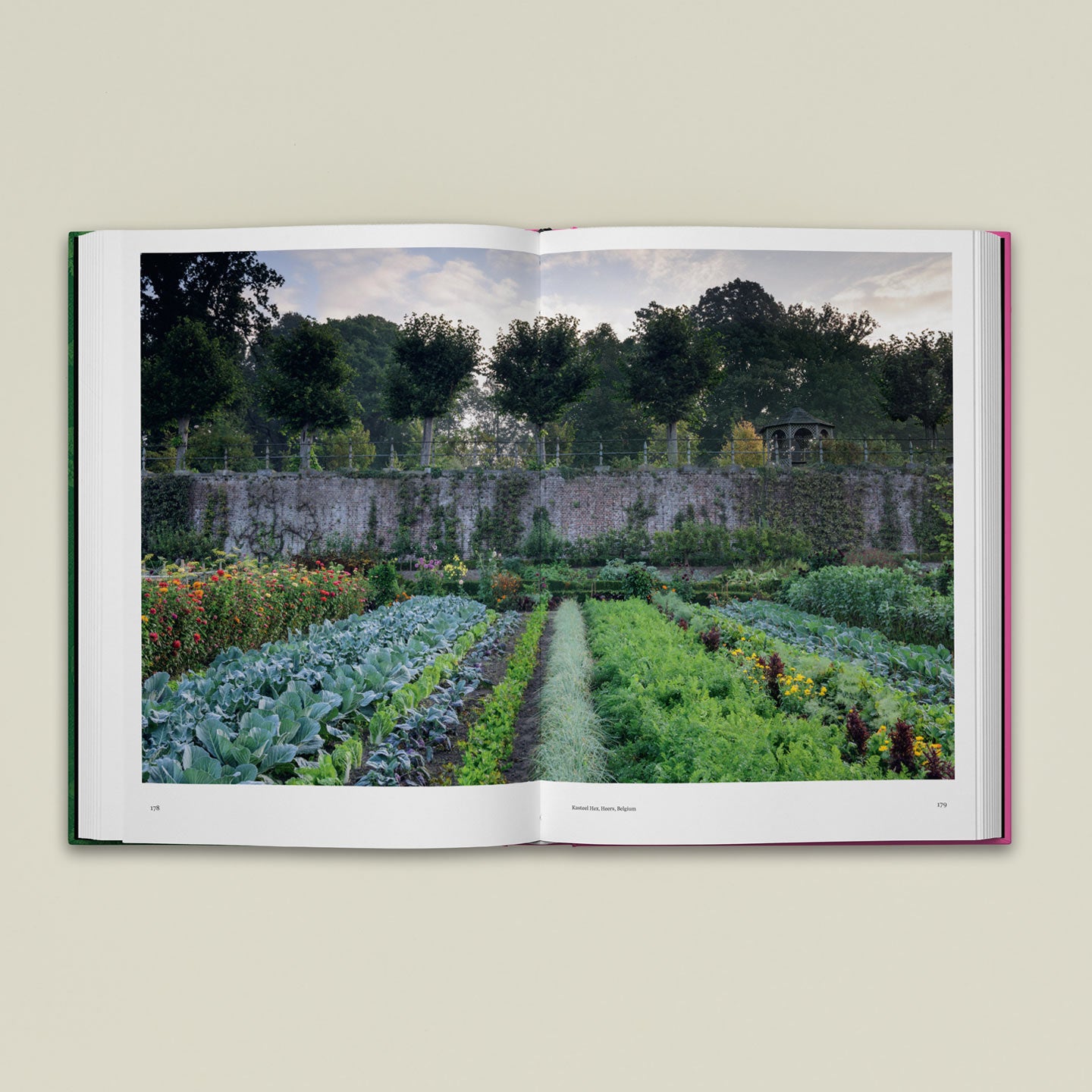 The Kitchen Garden book open