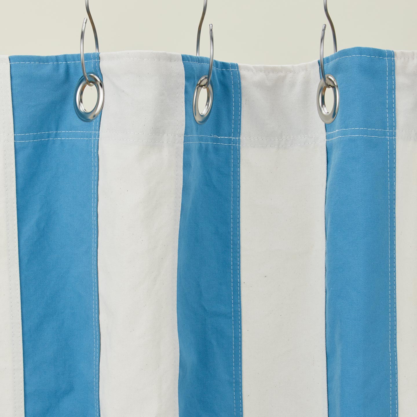 Catalina shower curtain in atlantic