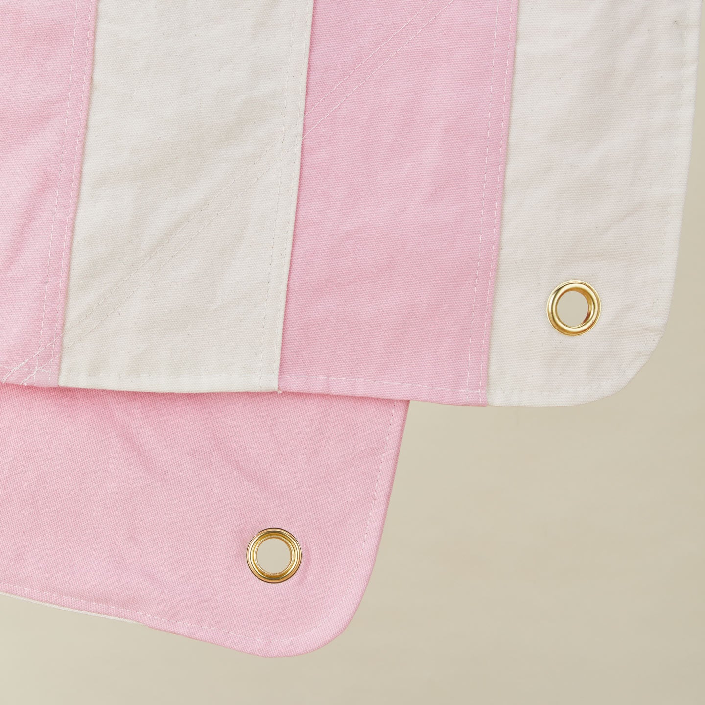 Close up view of catalina phlox shower curtain