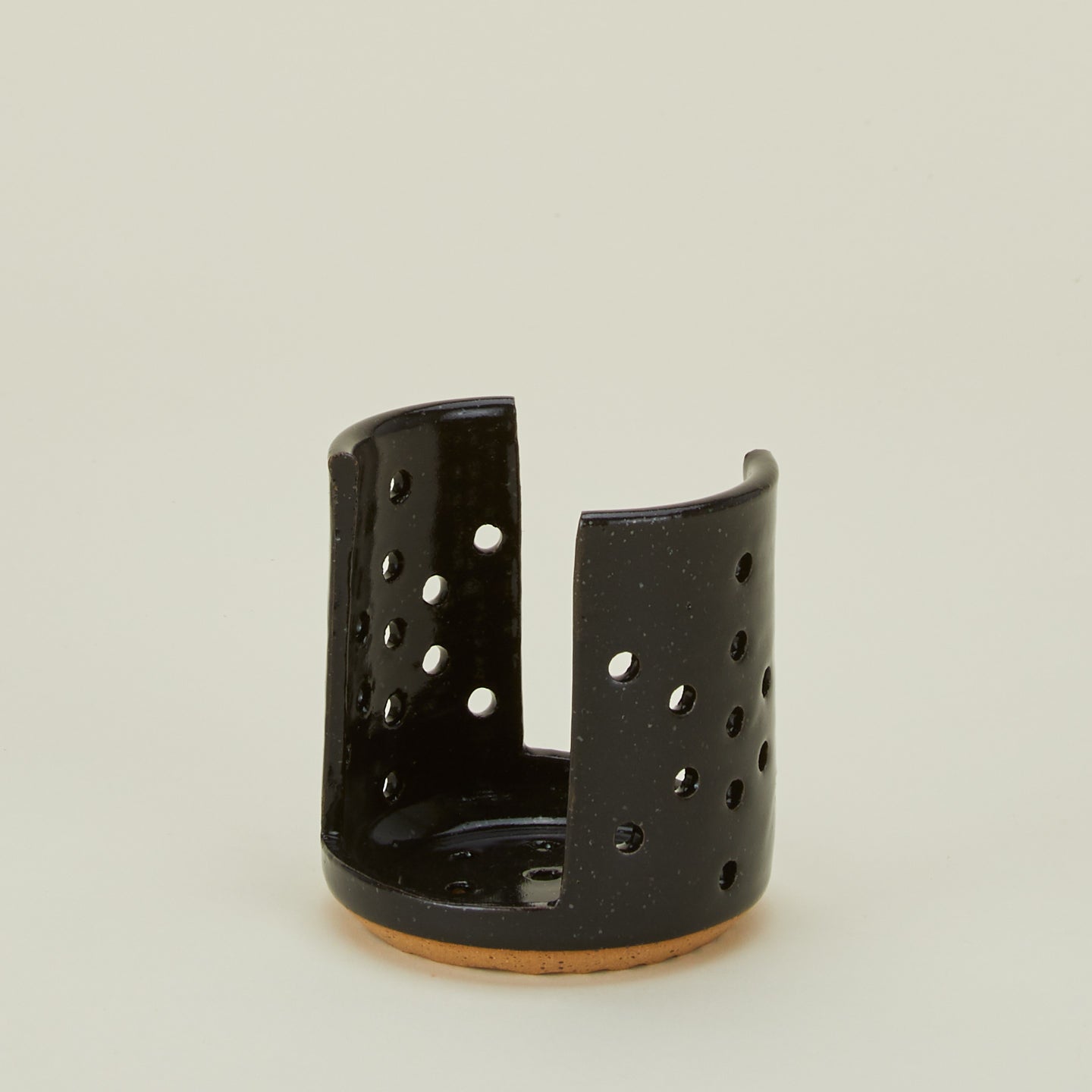 Rachael Pots sponge holder in black