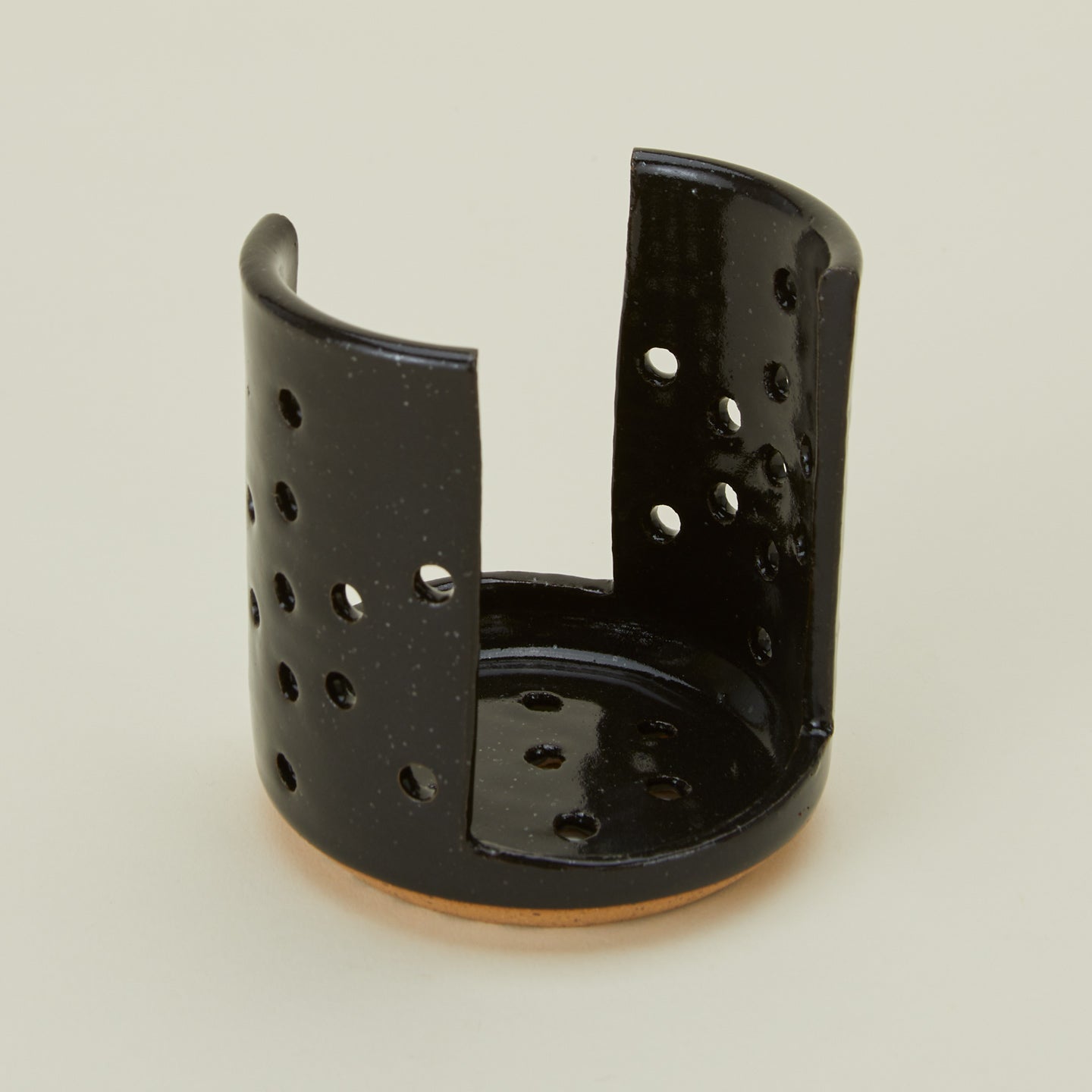 Rachael Pots sponge holder in black