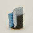 Rachael Pots sponge holder in black with sponges