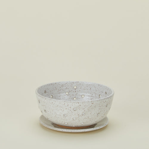 Large Berry Bowl with Dish in white