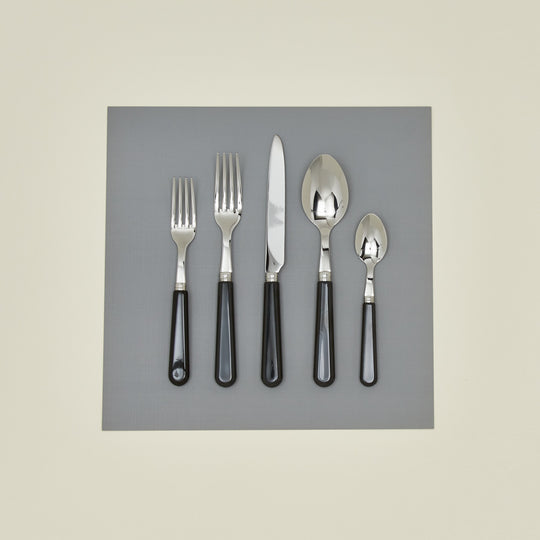 Pop 5-Piece Place Setting - Black
