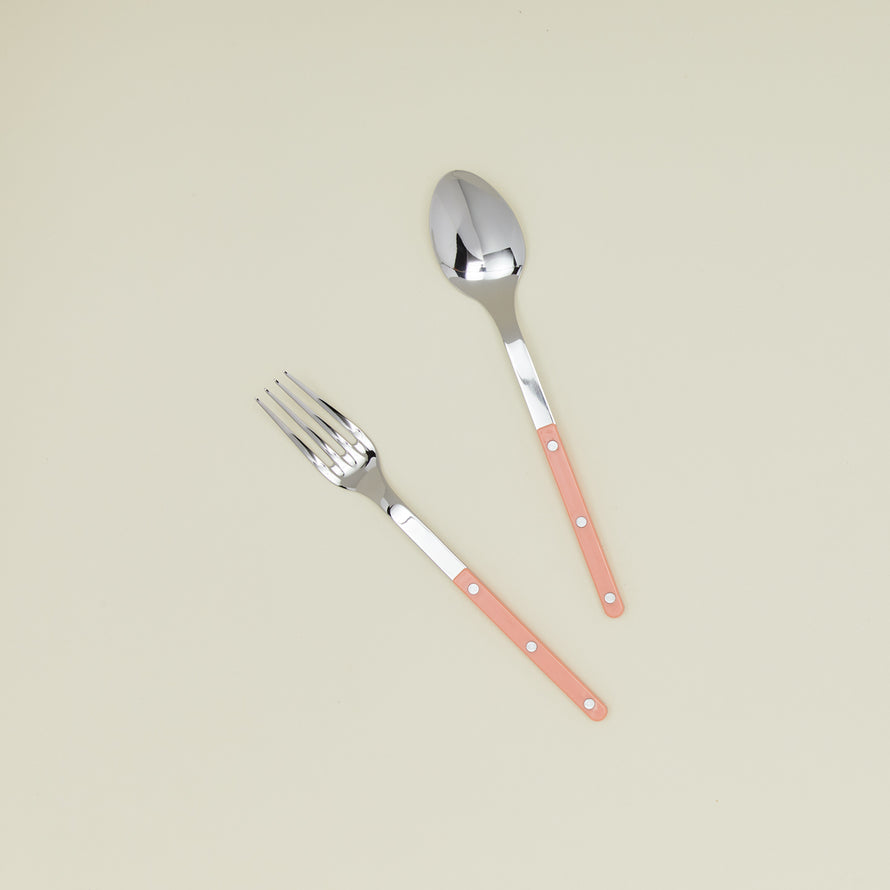 Bistrot Serving Set in nude pink.