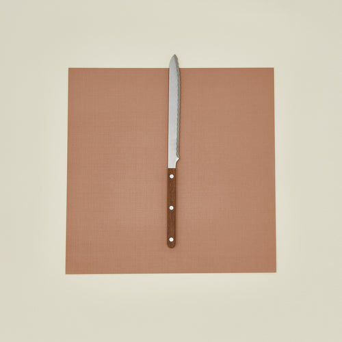 Bistrot bread knife in teak