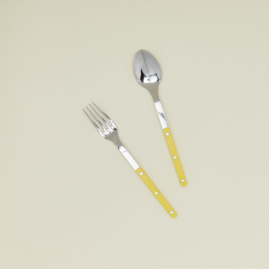 Bistrot Serving Set in yellow.