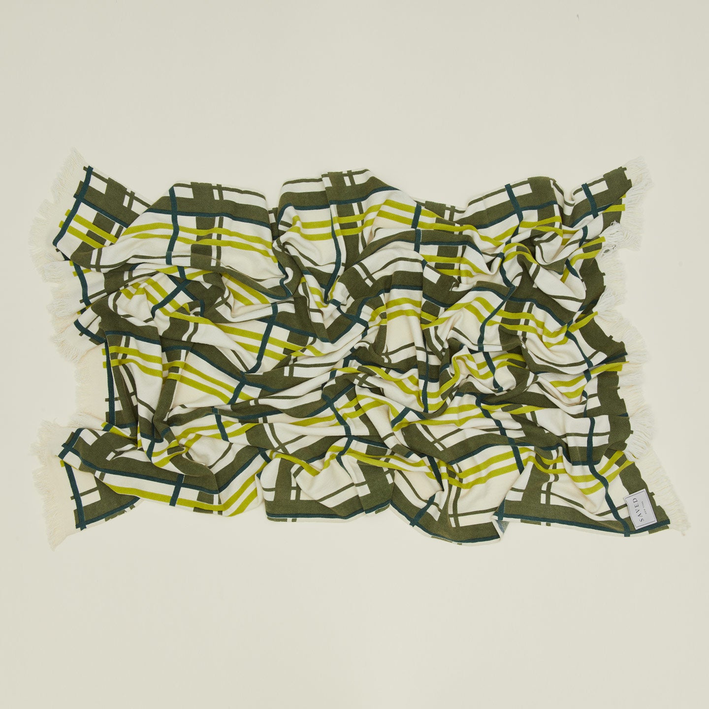 Greenpoint cashmere throw open