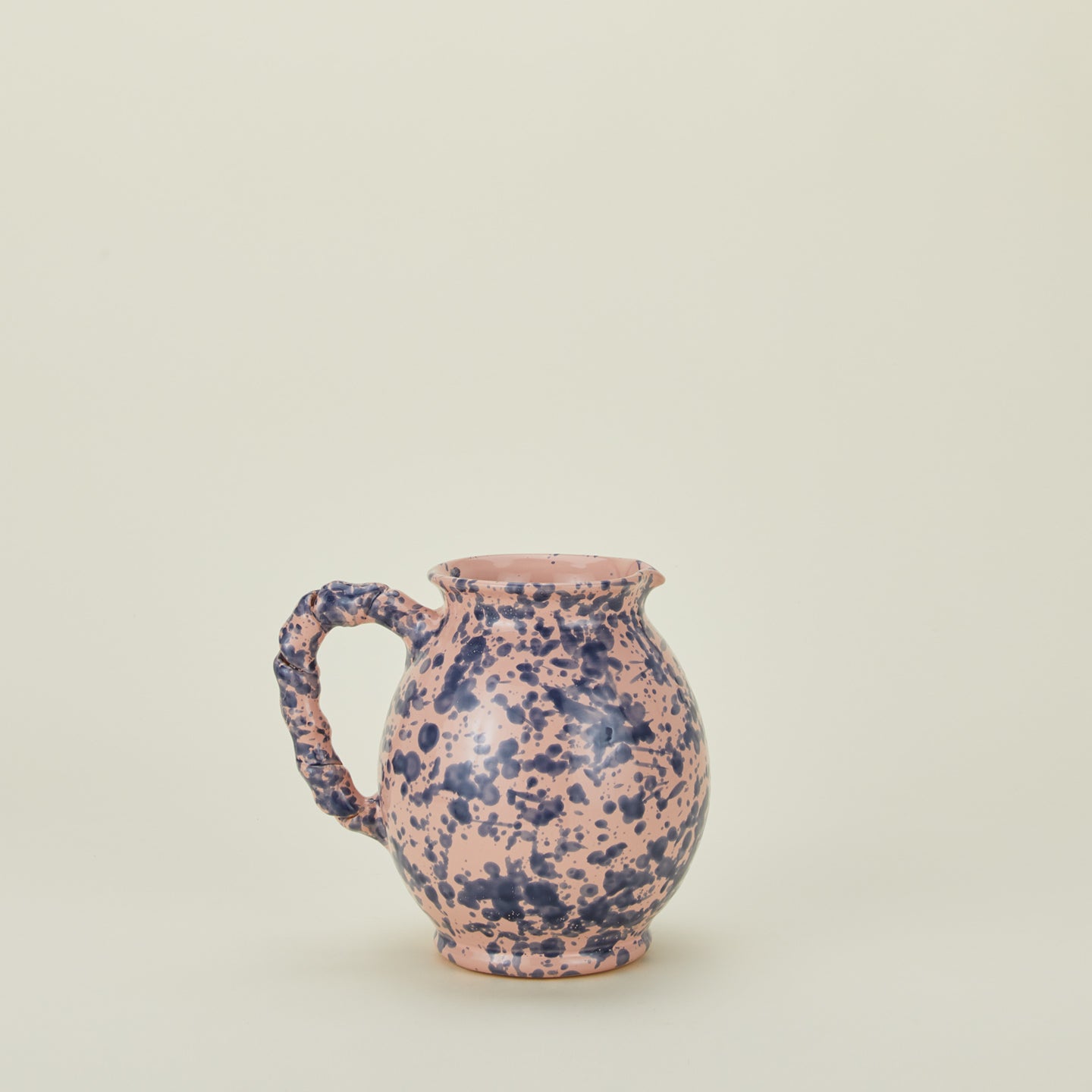 Splatter cigno jug in pink and blue