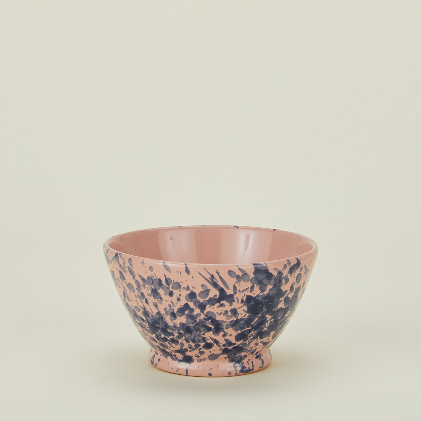 Splatter small bowl in pink and blue