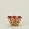 Splatter Small Bowl - Terracotta/Cream