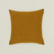 Simple linen pillow in bronze