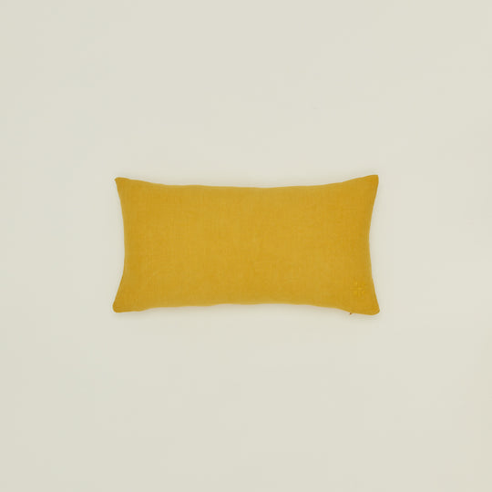 Simple Linen 12x22 Pillow - Mustard