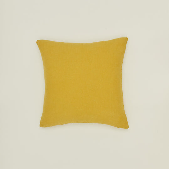 Simple Linen 18x18 Pillow - Mustard