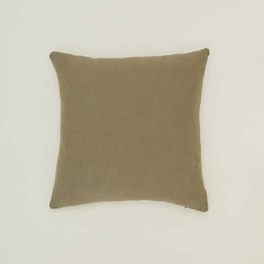 Simple Linen 22x22 Pillow - Olive