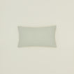 Simple linen pillow in sage