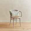 Simple linen pillow in sage