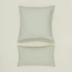Simple linen pillow in sage