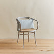Simple linen pillow in sky