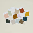 Group of Linen Swatches in various colors.
