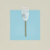 Simple Metal Fish Spatula - Brass