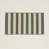 Simple Striped Terry Bath Mat - Sage/Olive