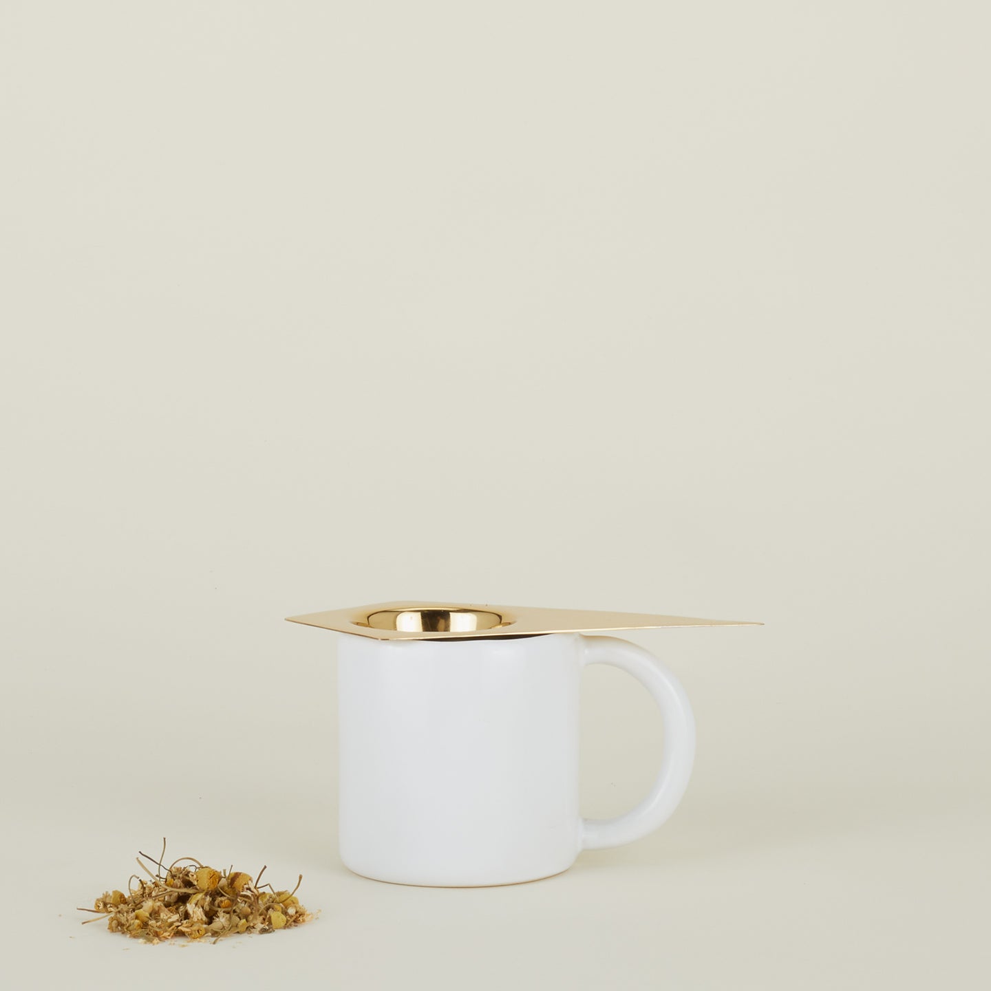 Brass tea strainer