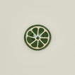 Overhead view of Citrus Ceramic Dish