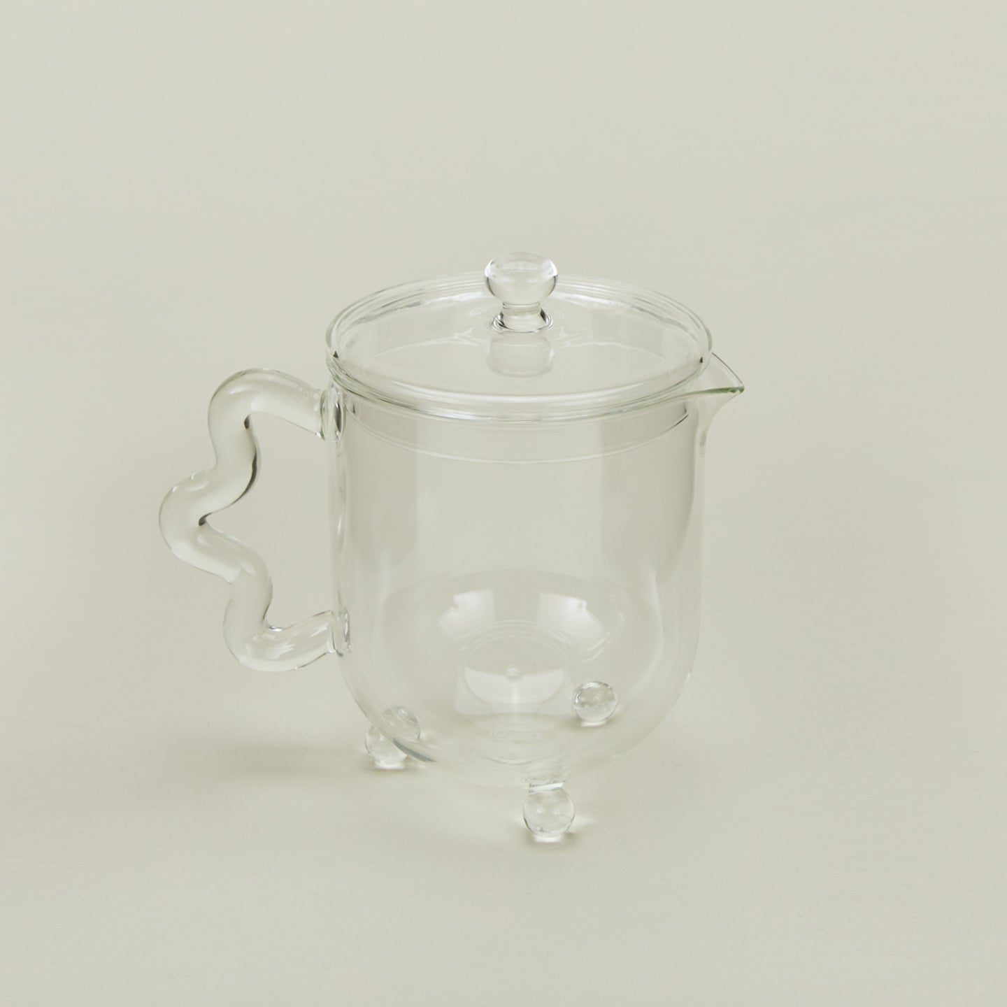 Close up view of Bloom teapot