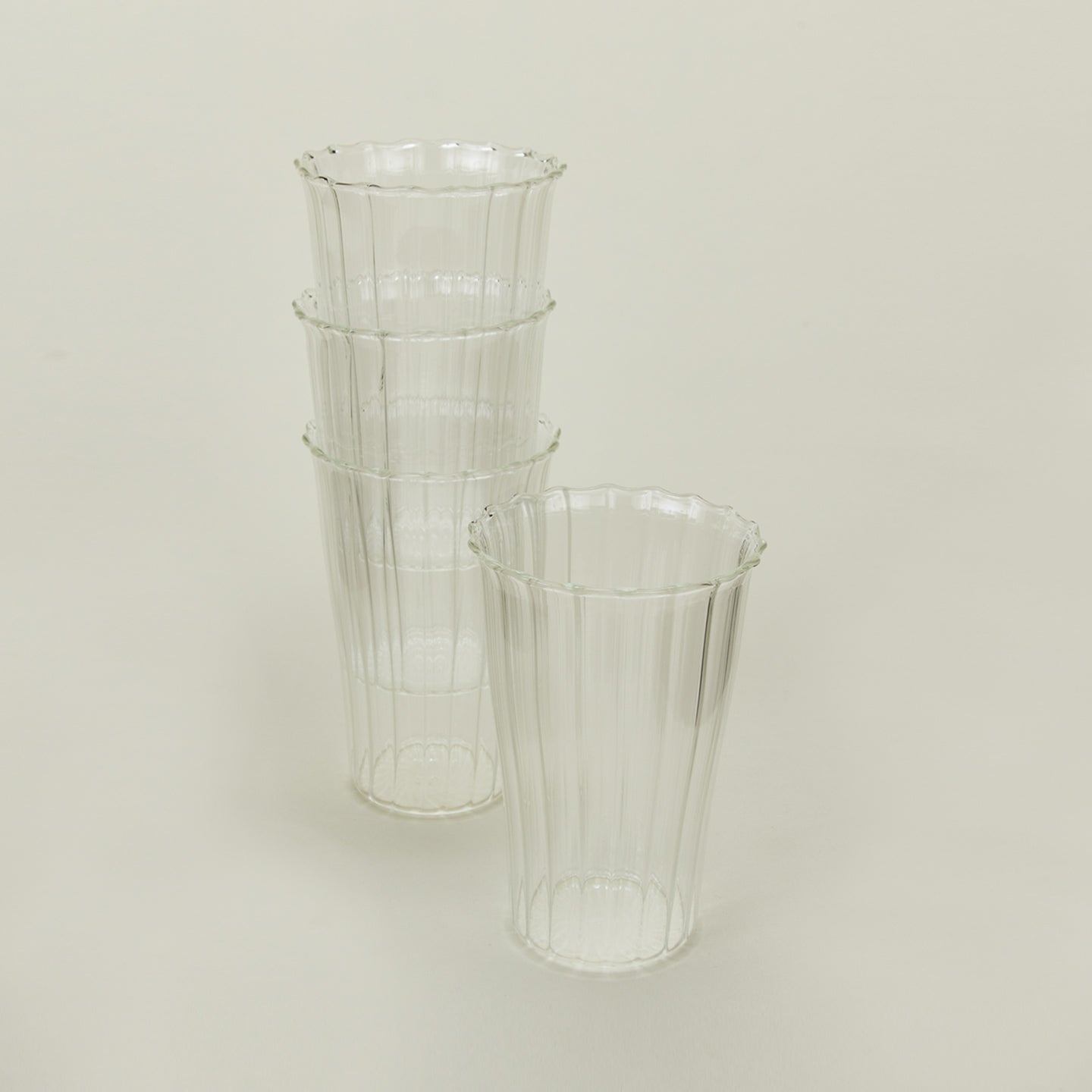 Close up view of Le Verre glasses in grande