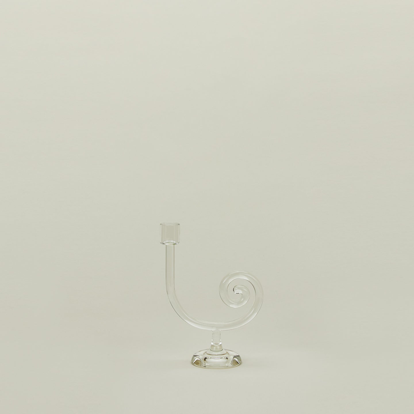 Single Stem Spiral Candle Holder