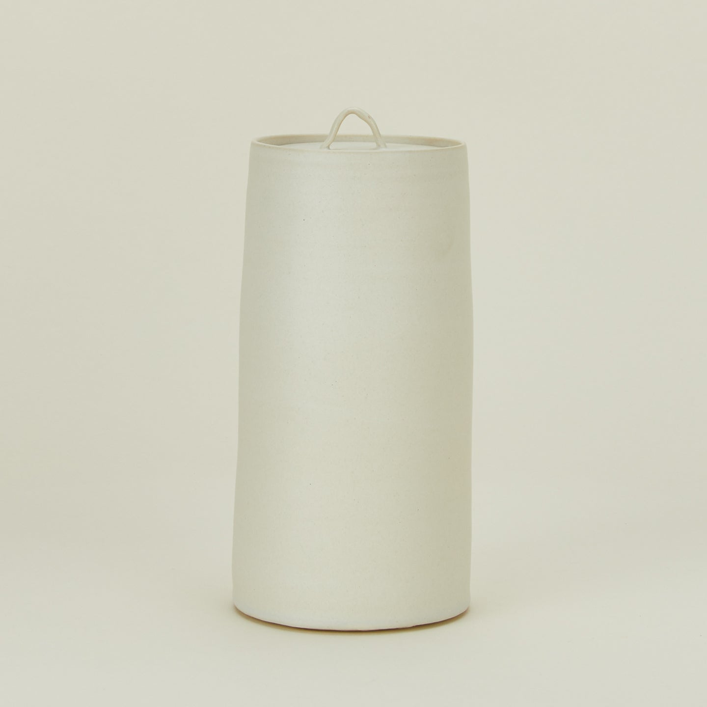Tracie Hervey tall lidded jar